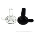 Colorful Cylinder Glass Bowl Glass Smoking Pipe Accessories Glass Smoking Pipe Bowl